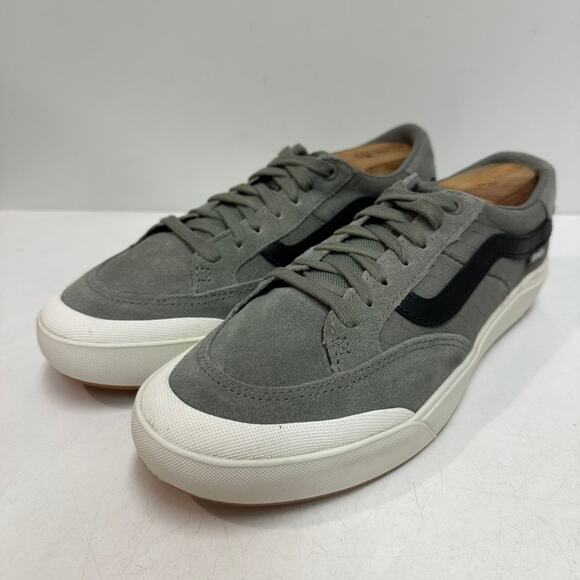 NWOT SOLD OUT Vans Berle Gray Suede Gum Sole Waffle Control Skate Shoe Men's 7.5 - Picture 1 of 10